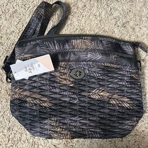 LUG ADAGIO CROSSBODY BAG, TROPICAL GREY, NWT